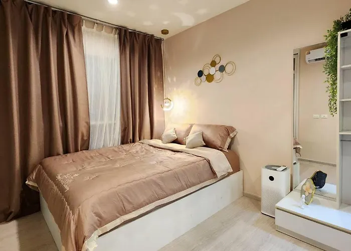 Apartment Homely Minimal Style Near Bts Silom Line Bangkok